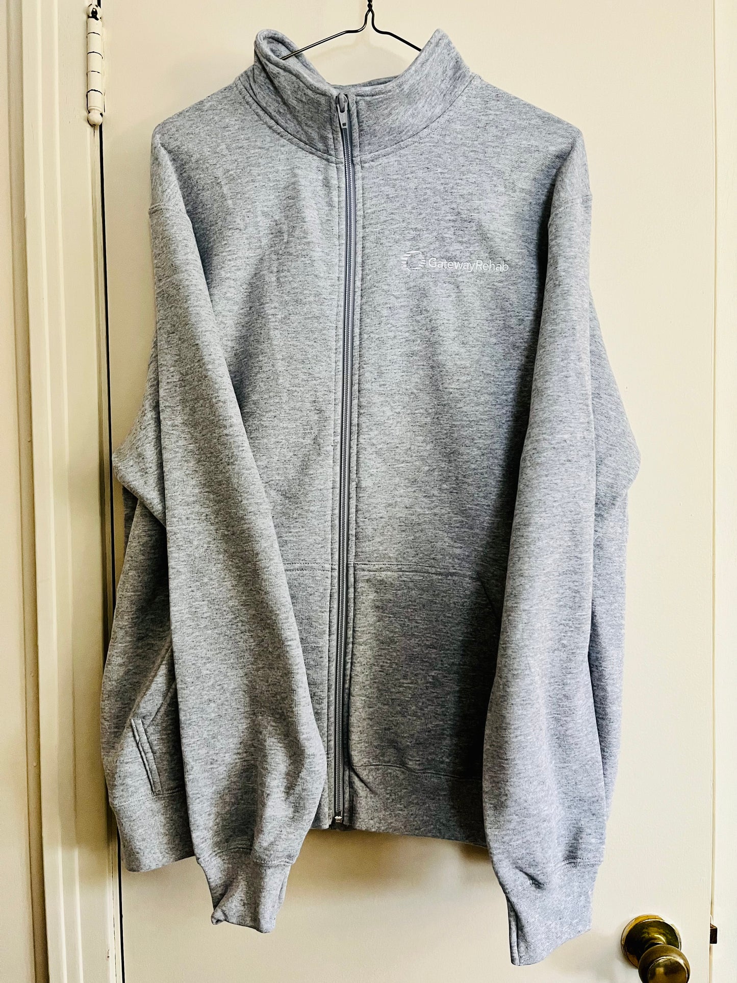 Gray Full Zip Fleece