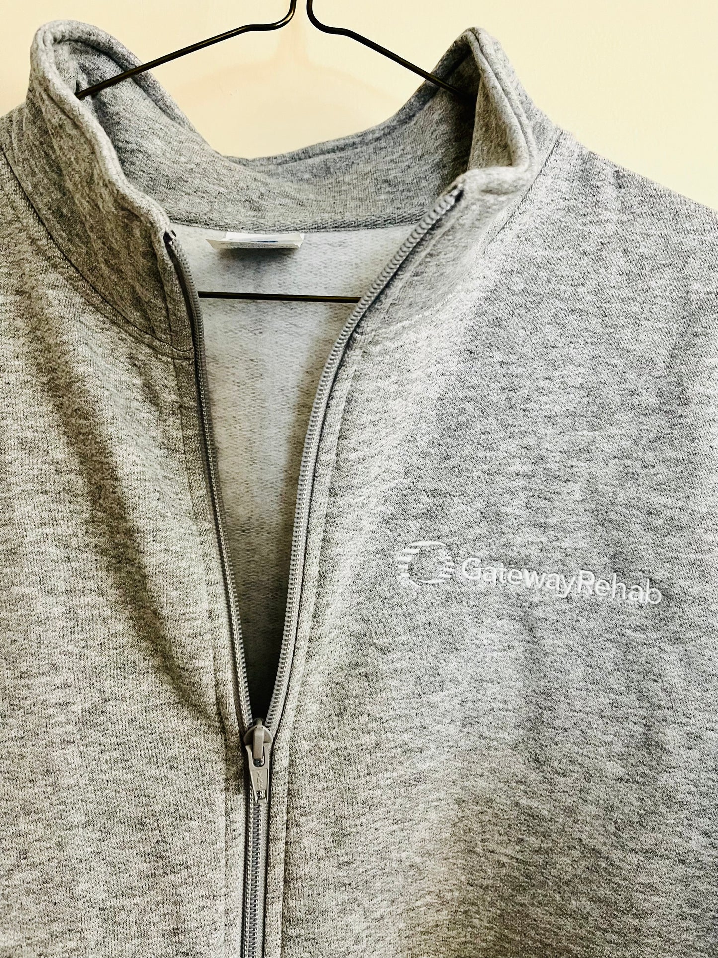 Gray Full Zip Fleece