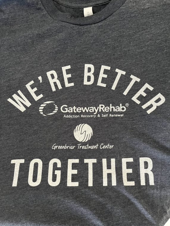 Navy "We're Better Together" T-Shirt