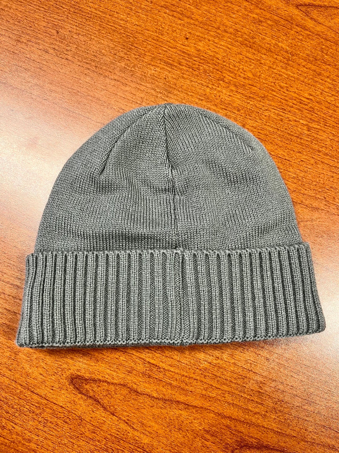 Gray Winter Beanie Hat